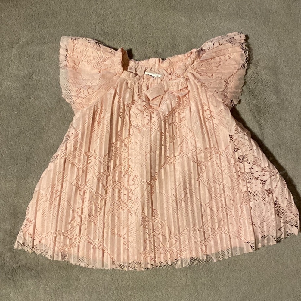 3/$12 Carter’s- Pink lace dress (3 months) EUC